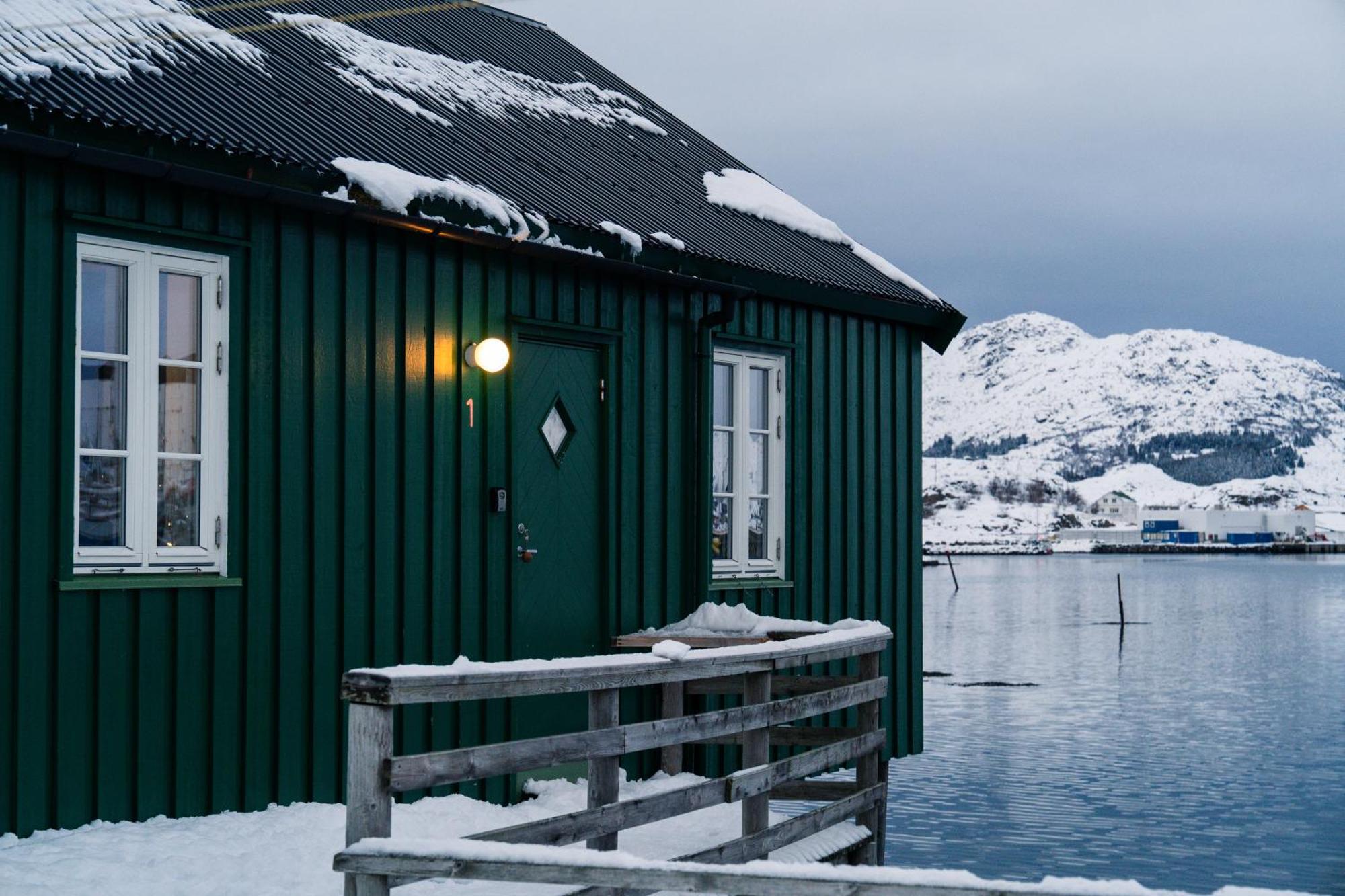 Kraemmervika Rorbuer - Rustic Cabins In Lofoten Ballstad Exteriör bild