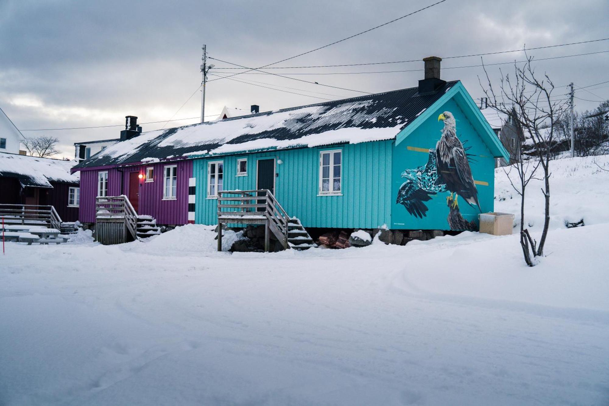 Kraemmervika Rorbuer - Rustic Cabins In Lofoten Ballstad Exteriör bild
