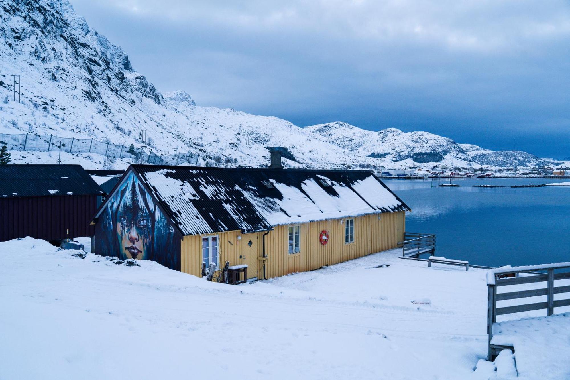 Kraemmervika Rorbuer - Rustic Cabins In Lofoten Ballstad Exteriör bild