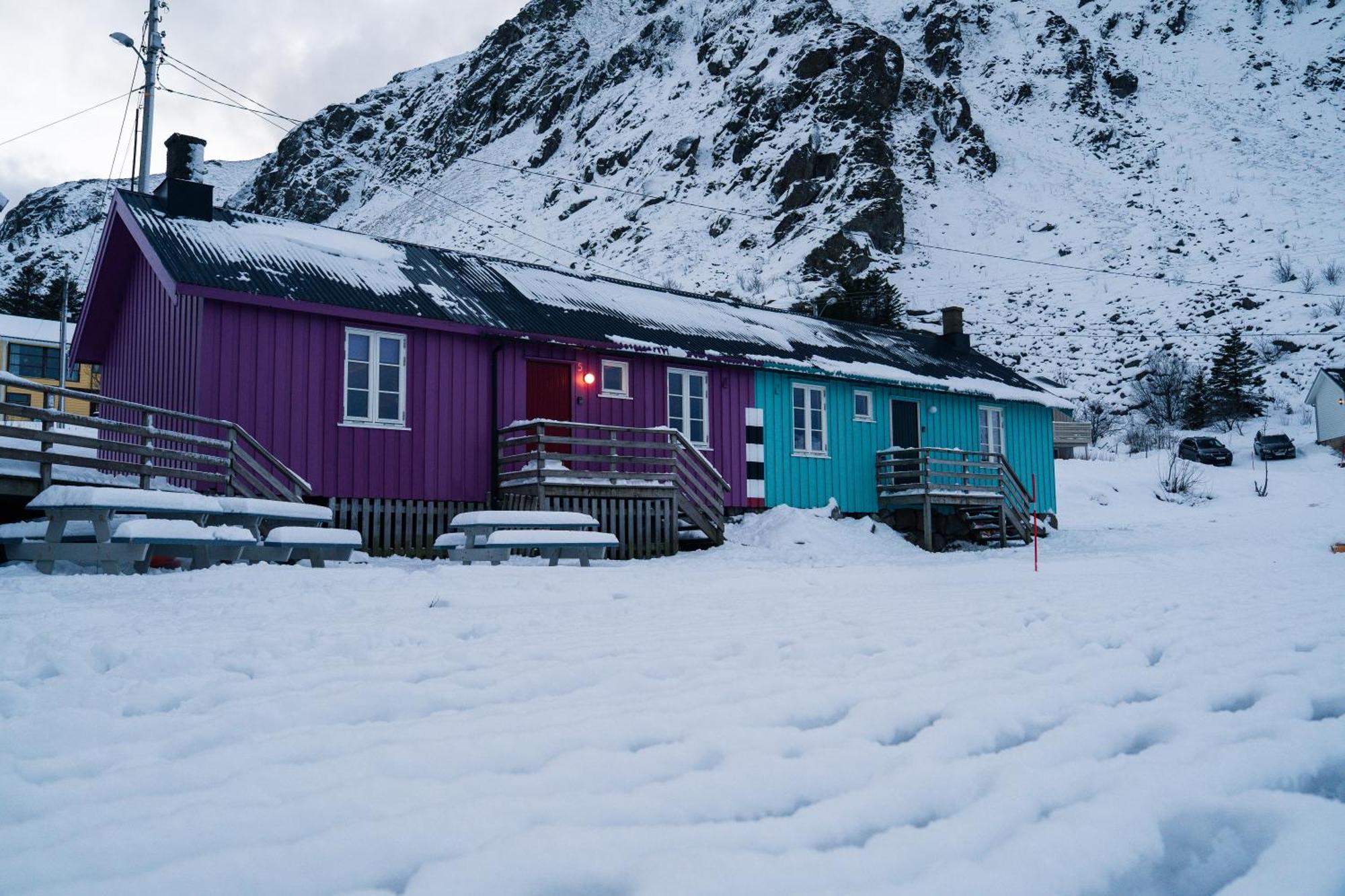 Kraemmervika Rorbuer - Rustic Cabins In Lofoten Ballstad Exteriör bild