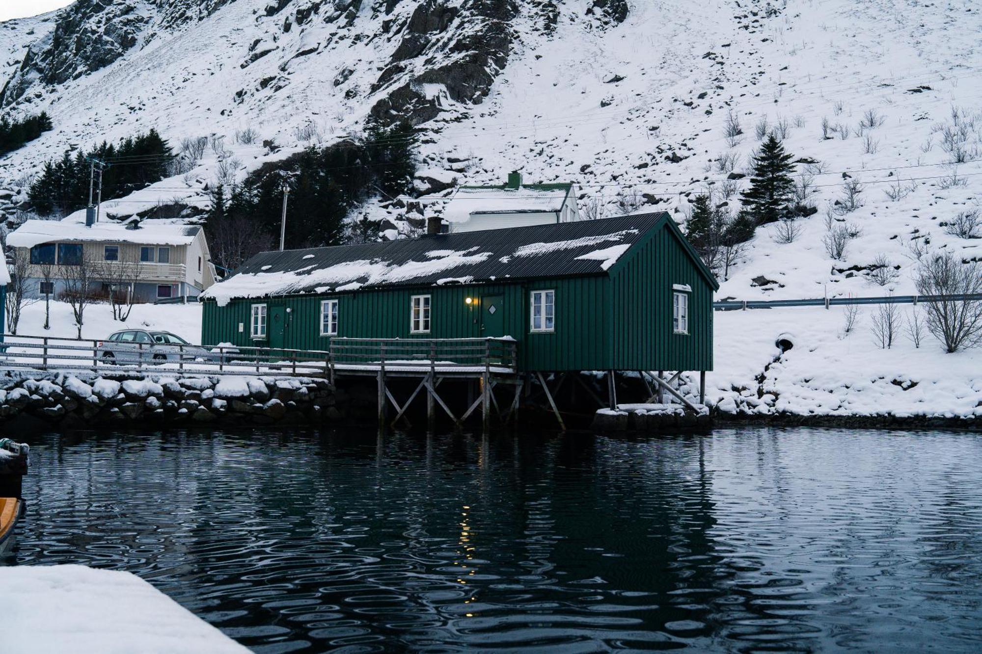 Kraemmervika Rorbuer - Rustic Cabins In Lofoten Ballstad Exteriör bild