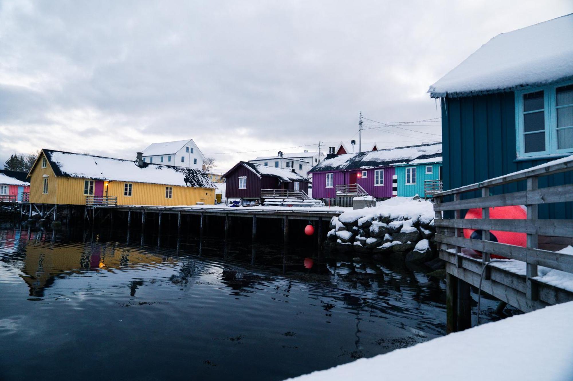 Kraemmervika Rorbuer - Rustic Cabins In Lofoten Ballstad Exteriör bild